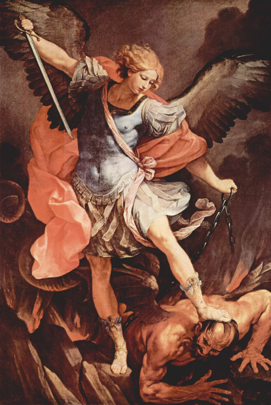 Erkiengillinn Mikael sigrar Satan